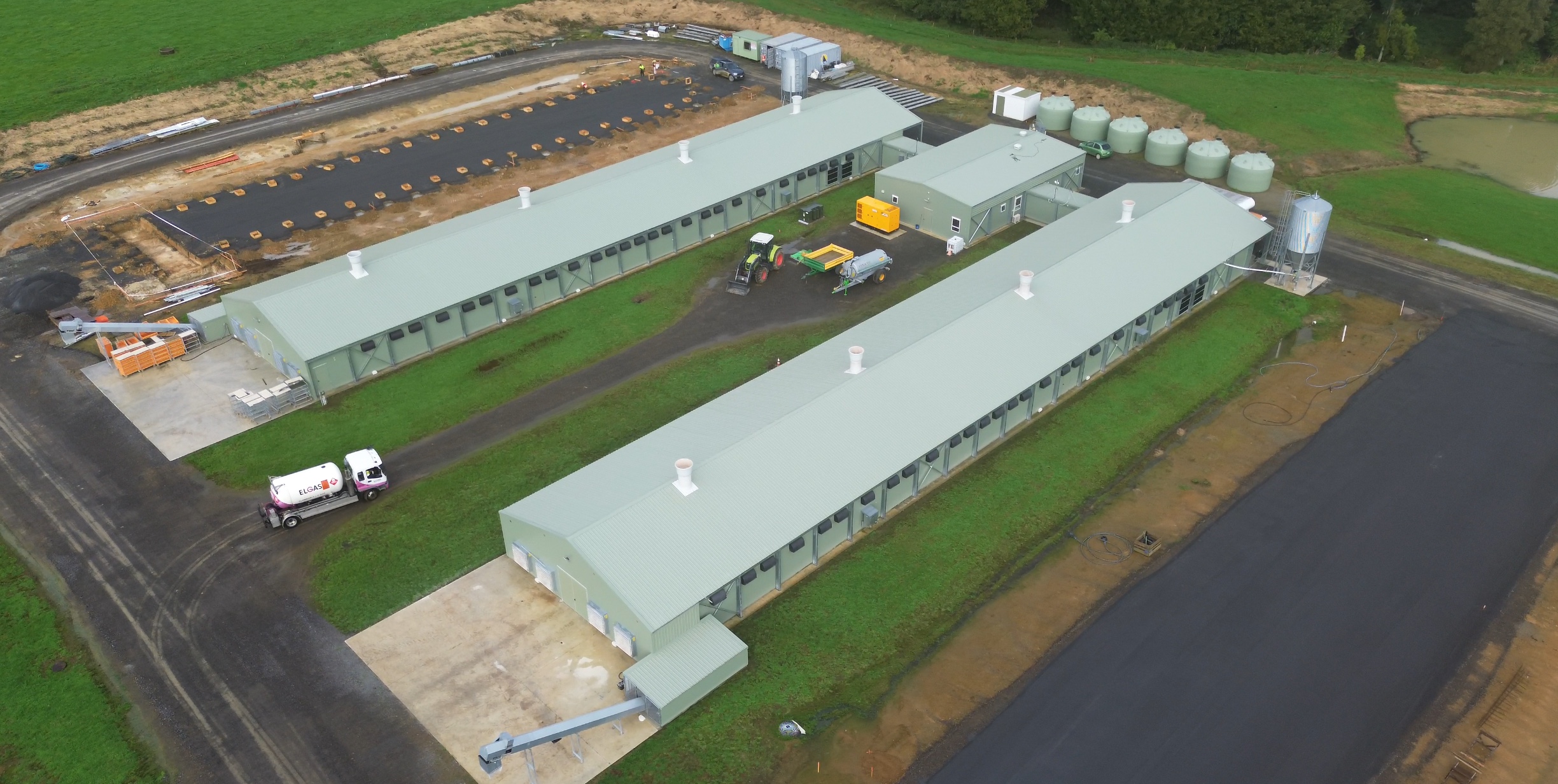 New Zealand poultry shed design and construction